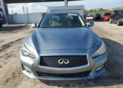 2014 Infiniti Q50 Base from USA, damaged, VIN JN1BV7AP3EM680901